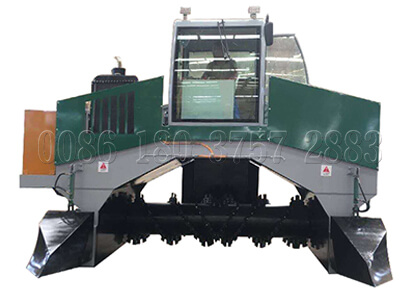 New Developed Large Capacity Self-propelled Compost Turner(Crawler Type)