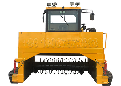 Crawler Type Windrow Turner for Medium and Large Size Industrial Waste Composting