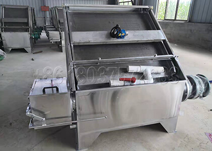Dewatering Machine Can be Used Indoor Composting