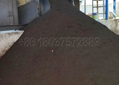 Powder Fertilizer Produced from Shunxin Composter Machine