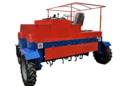 Small Moving Type Compost Turner