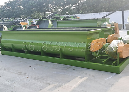 Horizontal Compost Material-batching Mixer（Double Shafts）